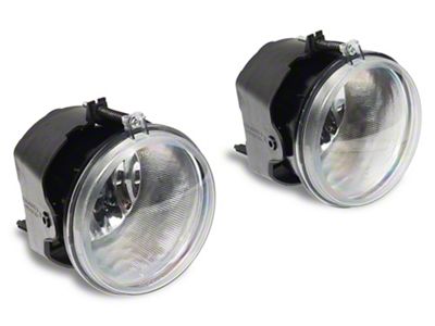 Raxiom Axial Series Replacement Fog Lights; Clear (05-10 Jeep Grand Cherokee WK)