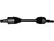 Front CV Axle; Driver Side (05-10 AWD Jeep Grand Cherokee WK w/ Limited Slip Differential)