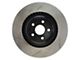 StopTech Sport Slotted Rotor; Front Driver Side (12-21 Jeep Grand Cherokee WK2 SRT, SRT8, Trackhawk)