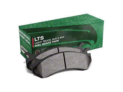 Hawk Performance LTS Brake Pads; Front Pair (11-12 Jeep Grand Cherokee WK2, Excluding SRT8; 13-16 Jeep Grand Cherokee WK2 w/ Solid Rear Rotors, Excluding SRT)