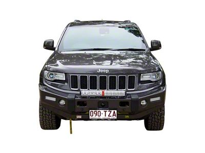 TJM Frontier Heavy Duty Front Bumper; Black (14-16 Jeep Grand Cherokee WK2)