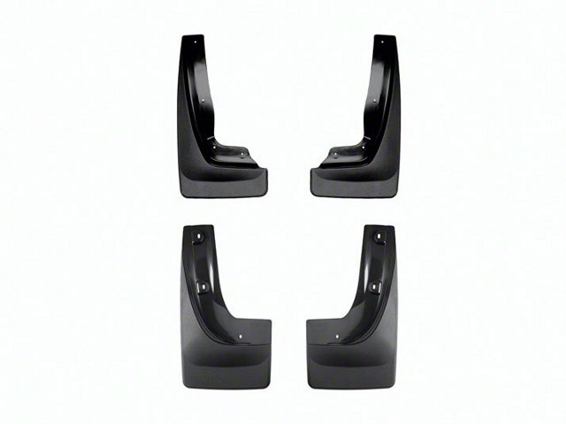 Weathertech No-Drill Mudflaps; Front and Rear (22-24 Jeep Grand Cherokee WL)