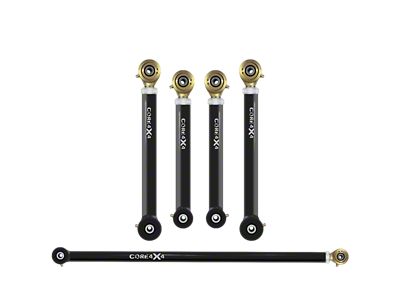 Core 4x4 Camp Series Adjustable Rear Upper and Lower Control Arm and Track Bar Kit (05-10 Jeep Grand Cherokee WK)