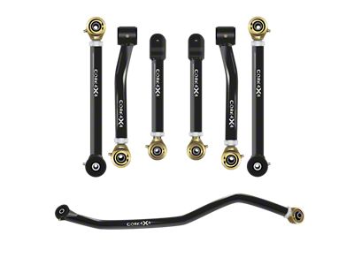 Core 4x4 Camp Series Front and Rear Upper and Lower Control Arm and Track Bar Kit (99-04 Jeep Grand Cherokee WJ)