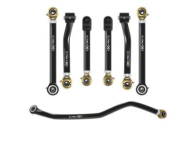 Core 4x4 Crawl Series Adjustable Front and Rear Upper and Lower Control Arm and Track Bar Kit (99-04 Jeep Grand Cherokee WJ)