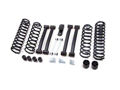 Zone Offroad 4-Inch Coil Spring Suspension Lift Kit with Nitro Shocks (93-98 4WD Jeep Grand Cherokee ZJ)