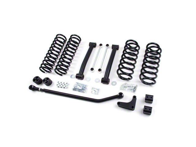 Zone Offroad 4-Inch Coil Spring Suspension Lift Kit with Nitro Shocks (99-04 4WD Jeep Grand Cherokee WJ)