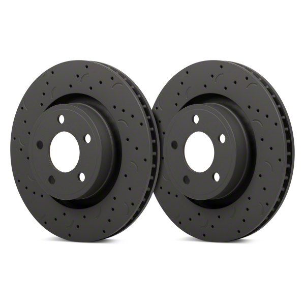 Drilled & Slotted Rear Rotors – Jeep Commander Grand Cherokee 2006-2010