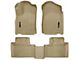 Husky Liners WeatherBeater Front and Second Seat Floor Liners; Tan (11-15 Jeep Grand Cherokee WK2)