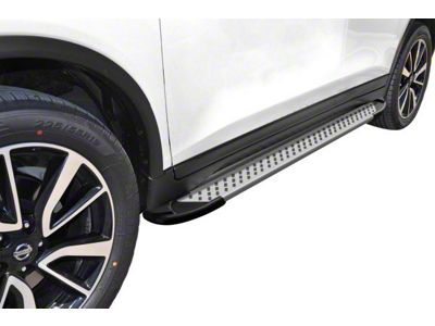 Romik RAL Running Boards; Silver (11-21 Jeep Grand Cherokee WK2, Excluding Trackhawk)