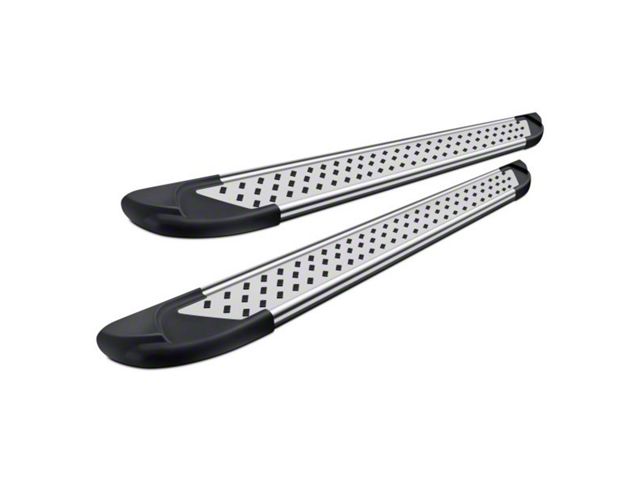 Romik RAL Running Boards; Silver (22-24 Jeep Grand Cherokee WL, Excluding 4xe)