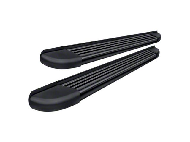 Romik RB2 Running Boards; Black (22-24 Jeep Grand Cherokee WL, Excluding 4xe)