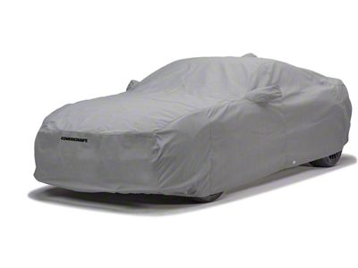 Covercraft Custom Car Covers 5-Layer Softback All Climate Car Cover; Gray (22-24 Jeep Grand Cherokee WL, Excluding 4xe)