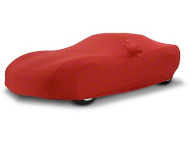 Covercraft Custom Car Covers Form-Fit Car Cover; Bright Red (22-24 Jeep Grand Cherokee WL, Excluding 4xe)