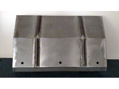 Affordable Offroad Gas Tank Skid Plate; Bare Metal (93-98 Jeep Grand Cherokee ZJ)
