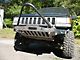 Affordable Offroad Shorty Winch Front Bumper; Black (93-98 Jeep Grand Cherokee ZJ)