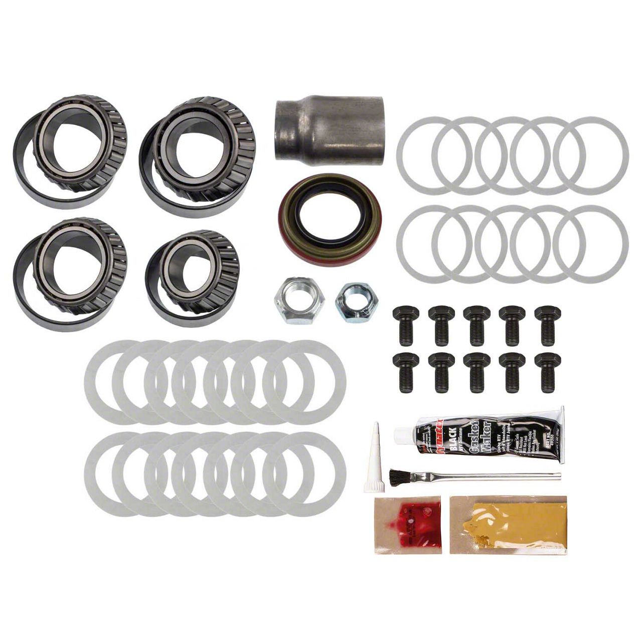 Dana 44 Rear Axle Wrangler JK Non-Rubicon Ring And Pinion Koyo Bearing Master Install Kit Revolution Gear - Revolution Gear & Axle - Foto 11