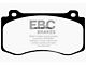 EBC Brakes Orangestuff Extra Duty Carbon Granular Brake Pads; Front Pair (06-10 Jeep Grand Cherokee WK SRT8)