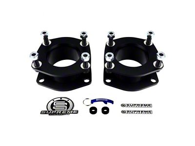 Supreme Suspensions 2.50-Inch Pro Front Strut Spacer Leveling Kit (05-10 Jeep Grand Cherokee WK)