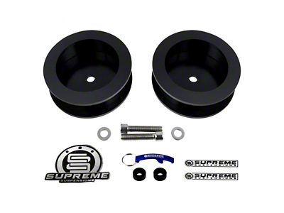Supreme Suspensions 2.50-Inch Pro Rear Spring Spacer Leveling Kit (05-10 Jeep Grand Cherokee WK)