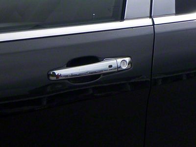 Door Handle Covers with Smart Key Access; Chrome (11-21 Jeep Grand Cherokee WK2)