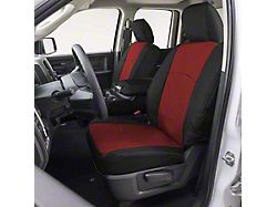 Covercraft Precision Fit Seat Covers Endura Custom Second Row Seat Cover; Red/Black (22-24 Jeep Grand Cherokee WL)