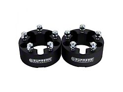 Supreme Suspensions 2-Inch Pro Billet Wheel Spacers; Black; Set of Two (93-98 Jeep Grand Cherokee ZJ)
