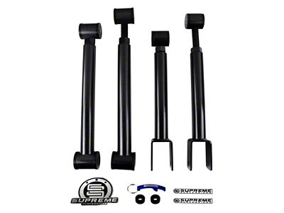 Supreme Suspensions Adjustable Front Upper and Lower Control Arms (93-98 Jeep Grand Cherokee ZJ)
