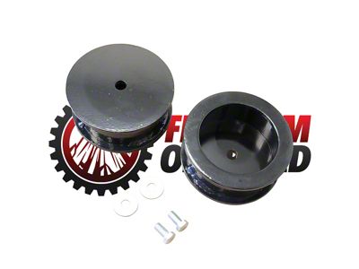 Freedom Offroad 2-Inch Rear Lift Spacers (05-10 Jeep Grand Cherokee WK)