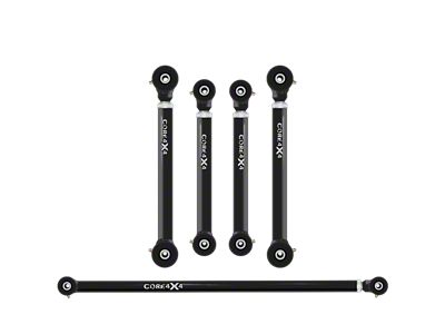 Core 4x4 Cruise Series Adjustable Rear Upper and Lower Control Arm and Track Bar Kit (05-10 Jeep Grand Cherokee WK)