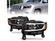 Plank Style Projector Headlights; Black Housing; Clear Lens (14-15 Jeep Grand Cherokee WK2 w/ Factory Halogen Headlights)