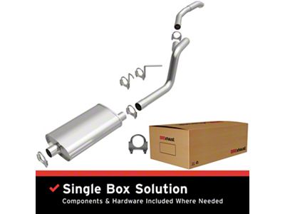 BRExhaust Direct-Fit Cat-Back Exhaust System (93-98 Jeep Grand Cherokee ZJ)