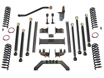 Clayton Off Road 5-Inch Pro Series 3-Link Long Arm Suspension Lift Kit (93-98 Jeep Grand Cherokee ZJ)
