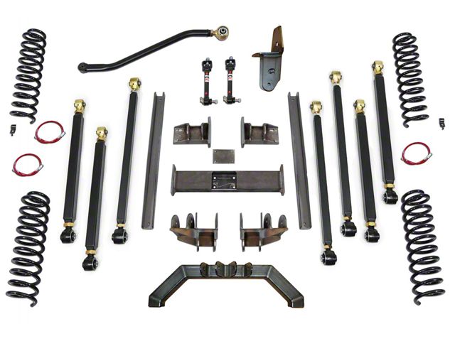 Clayton Off Road 5-Inch Pro Series 3-Link Long Arm Suspension Lift Kit (93-98 Jeep Grand Cherokee ZJ)