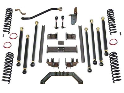 Clayton Off Road 7-Inch Pro Series 3-Link Long Arm Suspension Lift Kit (96-98 Jeep Grand Cherokee ZJ)