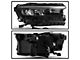 Full LED Headlight with Amber DRL; Black Housing; Clear Lens; Passenger Side (22-24 Jeep Grand Cherokee WL w/o Auto Leveling Headlights)