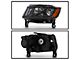 OEM Style Headlights; Black Housing; Clear Lens (14-16 Jeep Grand Cherokee WK2)
