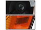 OEM Style Projector Headlights; Black Housing; Clear Lens (08-10 Jeep Grand Cherokee WK w/ Factory Halogen Headlights)