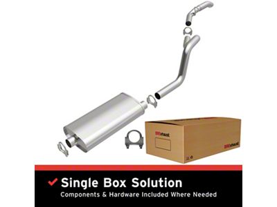 BRExhaust Direct-Fit Cat-Back Exhaust System (96-98 5.2L Jeep Grand Cherokee ZJ)