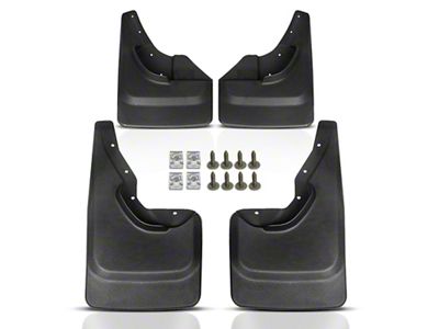 Mud Flap Splash Guards; Front and Rear (99-04 Jeep Grand Cherokee WJ)