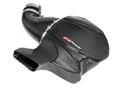 AFE Black Series Cold Air Intake with Pro 5R Oiled Filters; Carbon Fiber (12-21 Jeep Grand Cherokee WK2 SRT, SRT8)