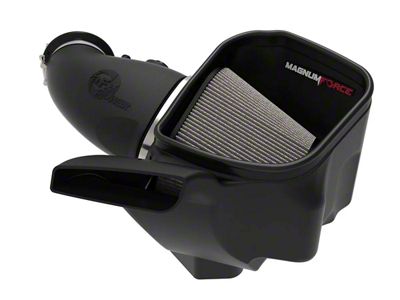 AFE Magnum FORCE Stage-2 Cold Air Intake with Pro DRY S Filter; Black (12-21 Jeep Grand Cherokee WK2 SRT, SRT8)