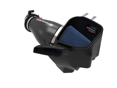 AFE Track Series Cold Air Intake with Pro 5R Oiled Filter; Carbon Fiber (19-21 Jeep Grand Cherokee WK2 Trackhawk)