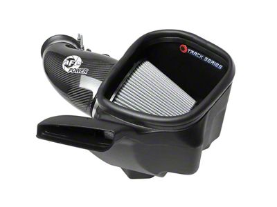 AFE Track Series Cold Air Intake with Pro DRY S Filter; Carbon Fiber (12-21 Jeep Grand Cherokee WK2 SRT, SRT8)