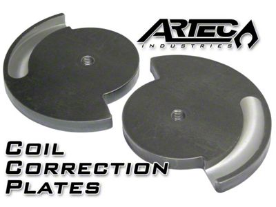 Artec Industries Front or Rear Coil Correction Plates (93-98 Jeep Grand Cherokee ZJ)
