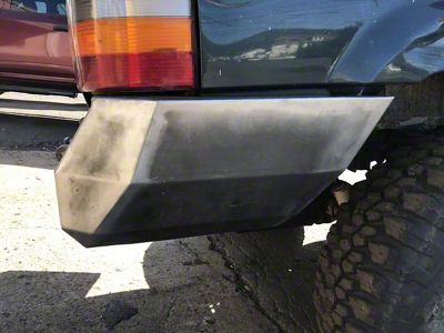 Affordable Offroad Rear Bumper Replacement Wing; Driver or Passenger Side; Bare Metal (93-98 Jeep Grand Cherokee ZJ)