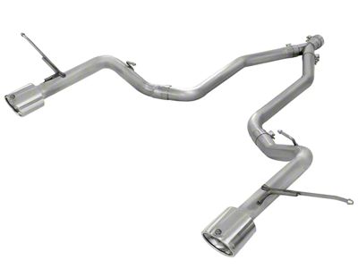 AFE Large Bore-HD 2.50-Inch DPF-Back Exhaust System without Resonators (14-16 3.0L EcoDiesel Jeep Grand Cherokee WK2)