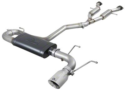 AFE MACH Force-XP 2.50 to 3-Inch Cat-Back Exhaust System with Polished Tip (14-21 3.6L Jeep Grand Cherokee WK2)