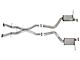 AFE MACH Force-XP 304 Stainless Steel 3-Inch Cat-Back Exhaust System with Mufflers (12-21 Jeep Grand Cherokee WK2 SRT, SRT8)