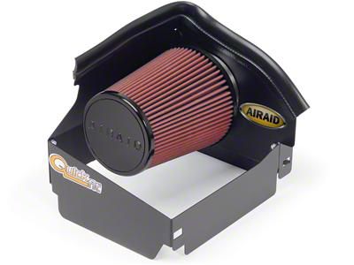 Airaid QuickFit Air Dam with Red SynthaMax Dry Filter (06-10 6.1L HEMI Jeep Grand Cherokee WK)